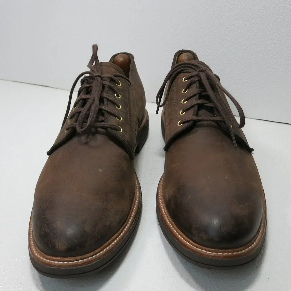 UGG Australia Mens Jovin 1018689 Brown Leather Oxford Treadlite Shoes US Men 13